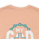 MY GOD IS STRONGER THAN PTSD Design Lightweight Retail Fit T-Shirt