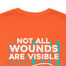 Not All Wounds Are Visible: PTSD T-Shirt T-Shirt Unveiling Hidden Battles