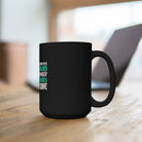 War Heroes: 15oz Military Design Black Mug - Saluting the Few, Honoring the Many