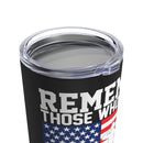 Honoring the Brave: 20oz Military Design Tumbler - Remembering Those Who Served for Freedom