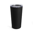 Symbolizing Strength and Sacrifice: Patriotic Military PTSD Awareness Embodied in a 20oz Black Tumbler