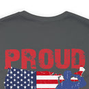 Proud Dad of a Veteran: Military Design T-Shirt - Wear Your Pride!