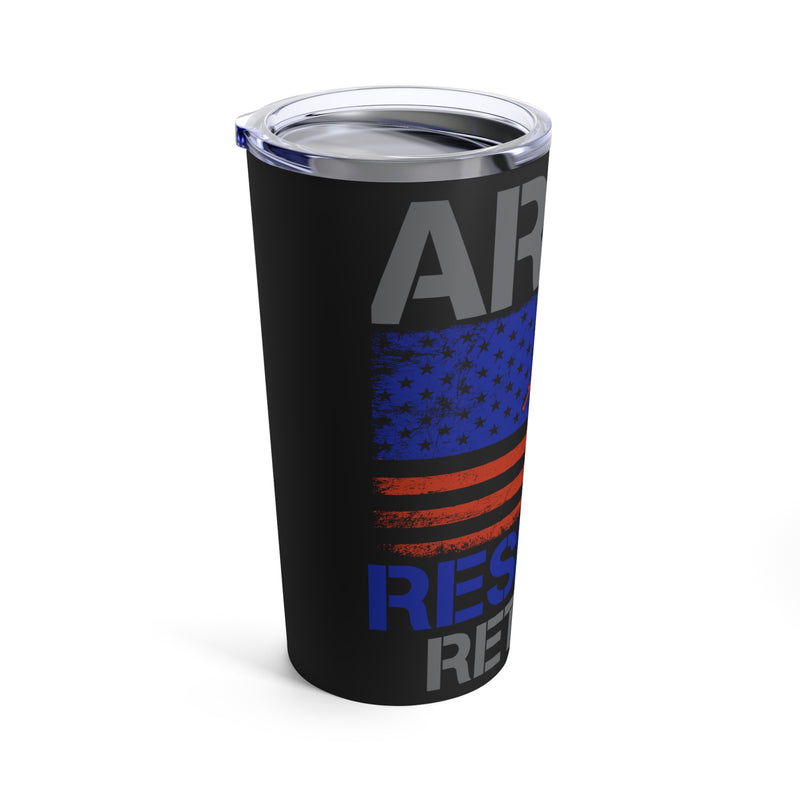 Army Reserve Retired - 20oz Military Design Tumbler: Celebrating Dedication and Service