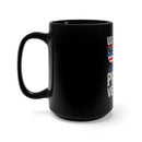 Proud U.S. Army Veteran: 15oz Military Design Black Mug - Honor Your Service with Pride!