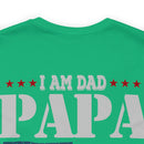 Dad, Papa, Veteran T-Shirt: Fearless and Unstoppable Military Design