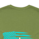 Silent Battles: Unveiling the Unseen, PTSD Awareness Cotton T-Shirt