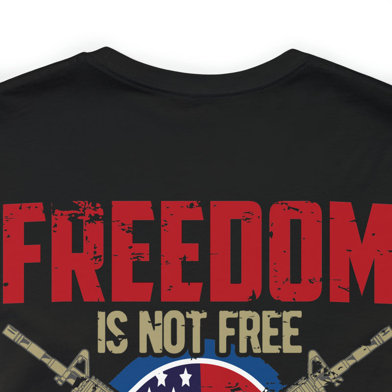 United States Veteran: Freedom Isn't Free - Military Design T-Shirt Honoring Sacrifice