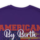 American by Birth, Veteran by Choice: Patriotic Military Design T-Shirt for True Patriots