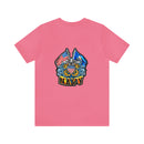 Navigating Strength and Courage: Military T-Shirt with 'New Double Flag Eagle U.S. NAVY' Design