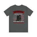 Ever Ready Veterans: Military Design T-Shirt - Always Prepared, Never Forgotten