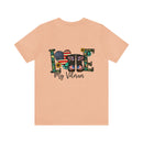 I Love My Veteran: Military Design T-Shirt, Proudly Showing Support