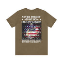 Audacity of Greatness: Military Design T-Shirt Reminding Us of Leadership's Essential Trait