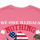Honoring Our Veterans: Military Design T-Shirt - We Owe Them Everything