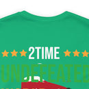 2Time Undefeated World War Champs Military T-Shirt: Showcase Your Victory