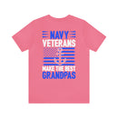 Grandpa's Naval Legacy: Military Design T-Shirt - Celebrating Veteran Grandfathers!