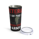 United States Army Veteran Tumbler: 20oz Military Design for Those Who Served