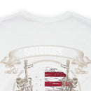 Wisdom in Service: Military Design T-Shirt Celebrating Soldiers' Critical Thinking