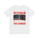 Honored Comrades: Military Design T-Shirt - Walking beside American Veterans with Pride