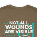 Not All Wounds Are Visible: PTSD T-Shirt T-Shirt Unveiling Hidden Battles
