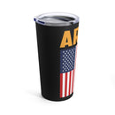 Army Veteran Pride - 20oz Military Design Tumbler: Saluting Our Heroes
