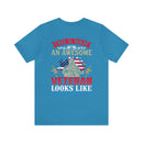 This is What an Awesome Veteran Looks Like: Military Design T-Shirt Celebrating Courage and Dedication