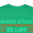 Americh: United with Our Angels - Military Design T-Shirt Honoring Guardians of Freedom