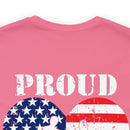 Proud Family Legacy: Military Design T-Shirt Celebrating Service and Unity