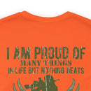 Daughter of a Veteran: Military Design T-Shirt - 'Proud of Many Things, but Nothing Beats Being a Veteran's Daughter
