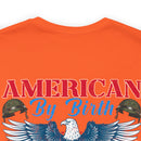 Patriotism Personified: Military Design T-Shirt - American by Birth, Veteran by Choice