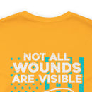 Not All Wounds Are Visible: PTSD T-Shirt T-Shirt Unveiling Hidden Battles