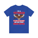 Eternal Oaths: Military Design T-Shirt - My Enlistment and Gun Permit Never Expire