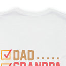 Dad, Grandpa, Veteran: Military Design T-Shirt Celebrating Family Heroes!