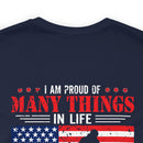 Proud Daughter of a Veteran: Military Design T-Shirt Celebrating Family Legacy
