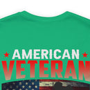 Honored Comrades: Military Design T-Shirt - Walking beside American Veterans with Pride