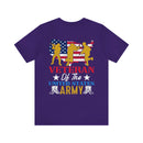 Honoring Courage: Veteran of the United States Army Military Design T-Shirt