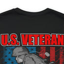 Defender of Liberty and Freedom: U.S. Veteran Military Design T-Shirt