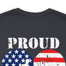 Proud Family Legacy: Military Design T-Shirt Celebrating Service and Unity