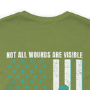 Veteran PTSD Not All Wounds Are Visible Soft cotton T-Shirt