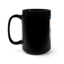 Walked the Walk: 15oz Military Design Black Mug - Proud U.S. Veteran's Journey