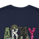 Army Dad: Military Design T-Shirt for Proud Fathers!