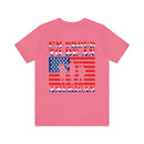 Proud to Be an American: Military Design T-Shirt Celebrating Patriotism