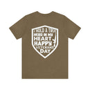 Heartfelt Heroes: Military Design T-Shirt - Honoring Veterans on Their Special Day!
