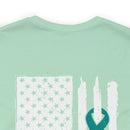 22 a Day: Supporting Veteran Lives Matter with our PTSD Design Cotton T-Shirt