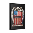 Guardian’s Grief” Framed Canvas