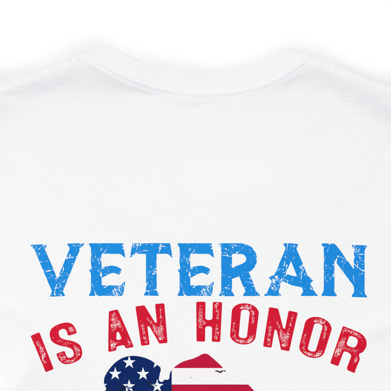 Honored Veteran, Priceless Grandpa: Military Design T-Shirt Celebrating Legacy