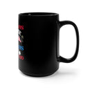 Heroes Among Us: 15oz Military Design Black Mug - Veterans, Answering the Call of Duty!