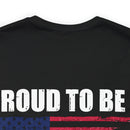 Pride in Unity: 'Proud to be a Military Family' Military Design T-Shirt