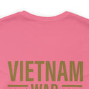 Proud Vietnam War Veteran: Military Design T-Shirt Commemorating Courage and Sacrifice