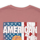Proud American Veteran: Military Design T-Shirt, Show Your Patriotism!