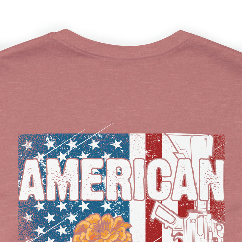 Proud American Veteran: Military Design T-Shirt, Show Your Patriotism!